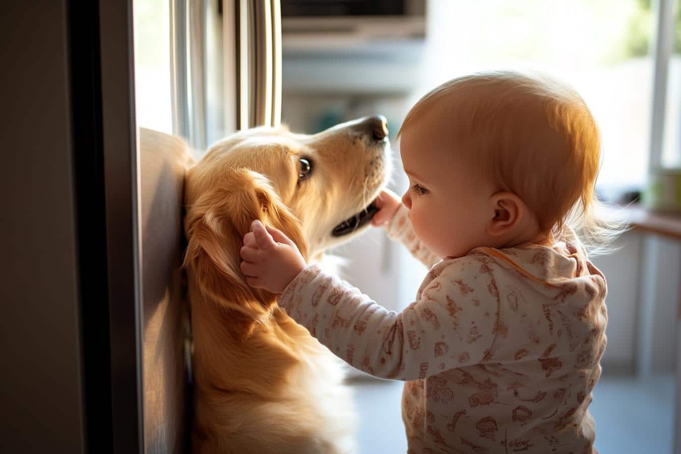 bebe cachorro geladeira