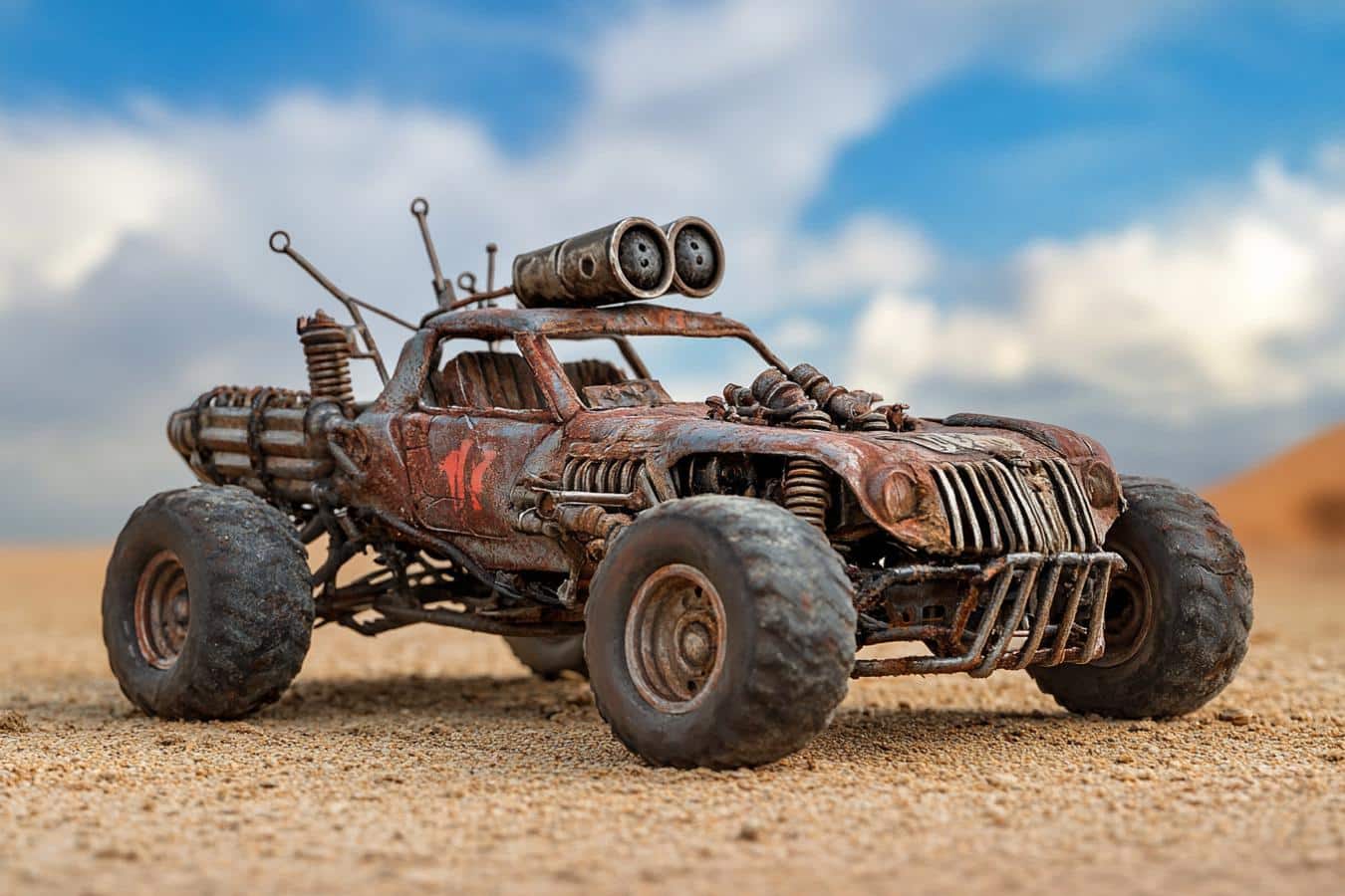 carrinhos transformados estilo mad max
