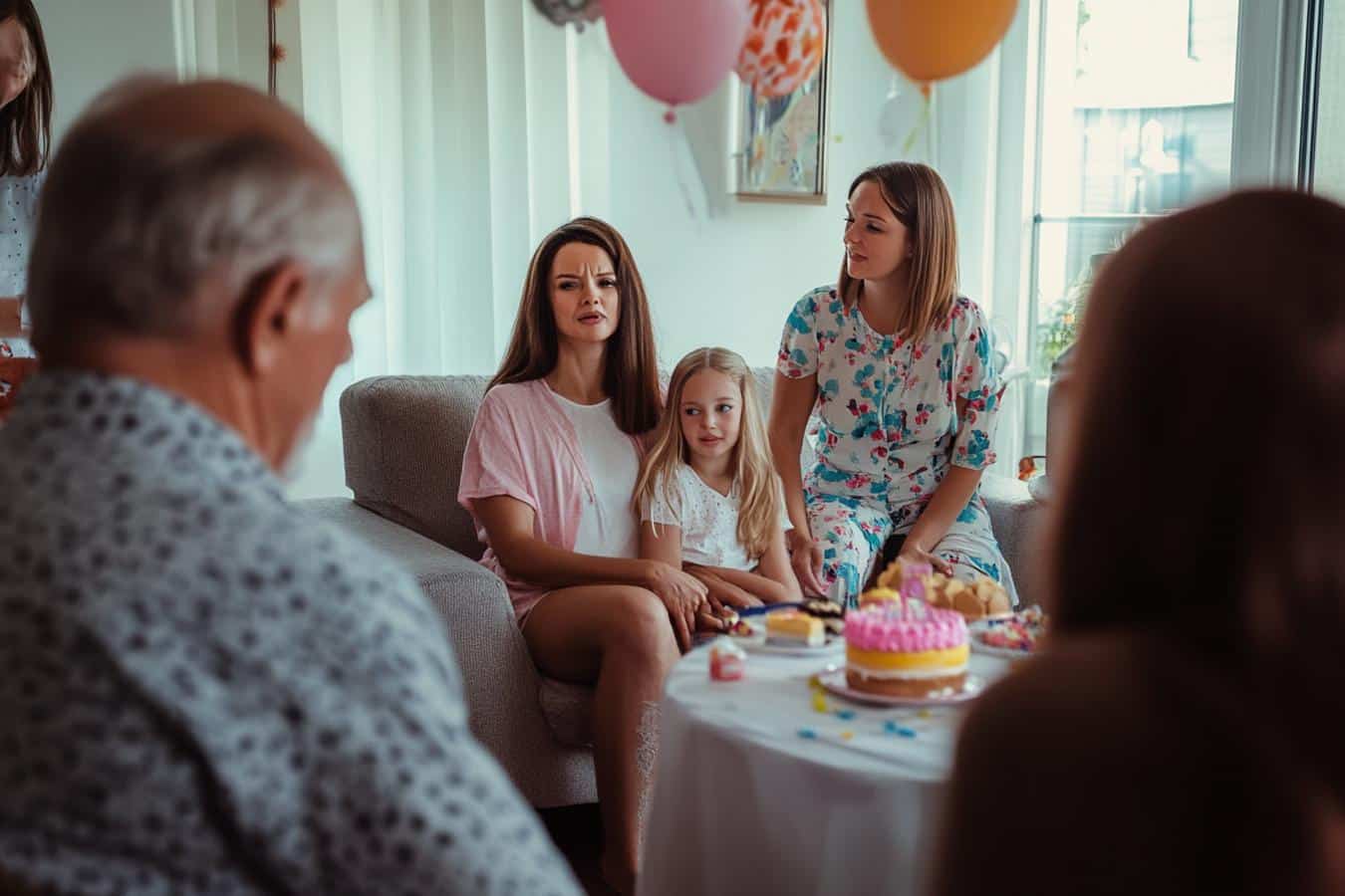 conflictos familiares cumpleayos nieta