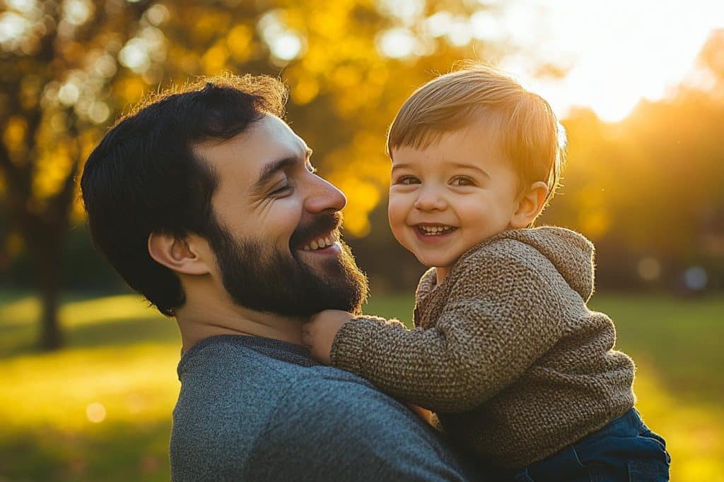 fotos de pais e filhos